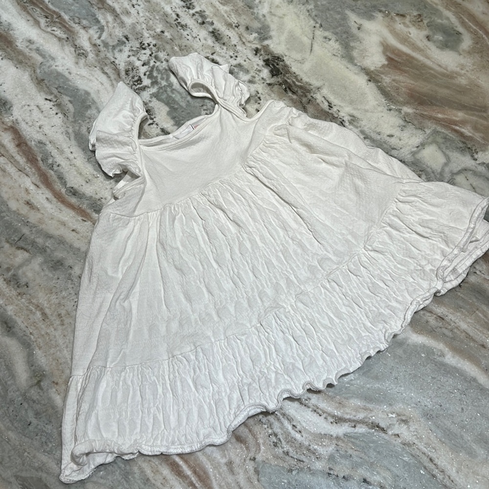 Flutter tank Zara Cotton beach dress